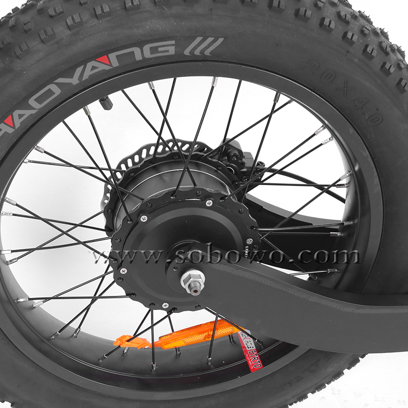 SOBOWO S78 Tyranno 750W Powerful Hub Motor with Hidden Battery Fat Tyre Off Road Electric Scooter