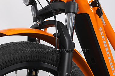 sobowo electric cargo bike C19-3 Suspension Fork