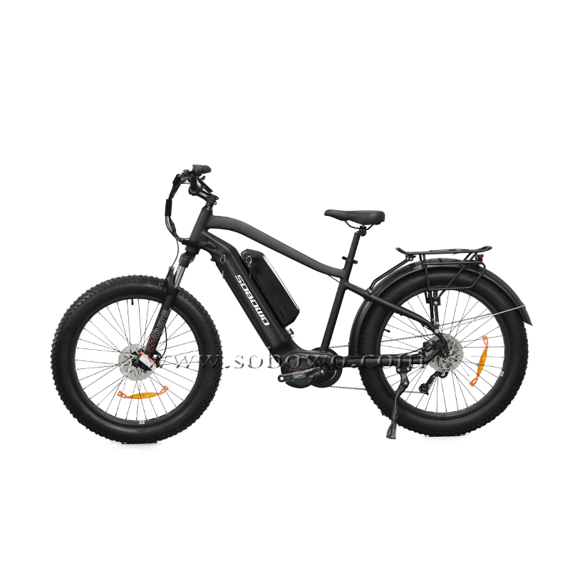 All Terrain 1000W Mid Drive Dual Battery Fat E Bike