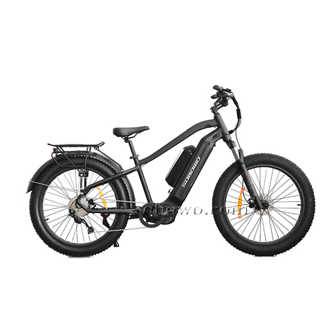 All Terrain 1000W Mid Drive Dual Battery Fat E Bike