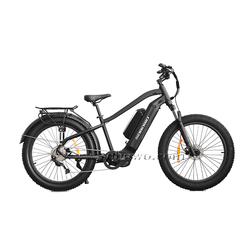 All Terrain 1000W Mid Drive Dual Battery Fat E Bike