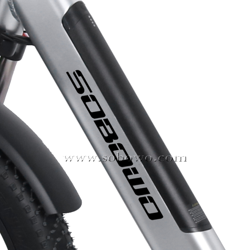 Step-Thru Fat Tire Electric Cruiser Bike for Adults
