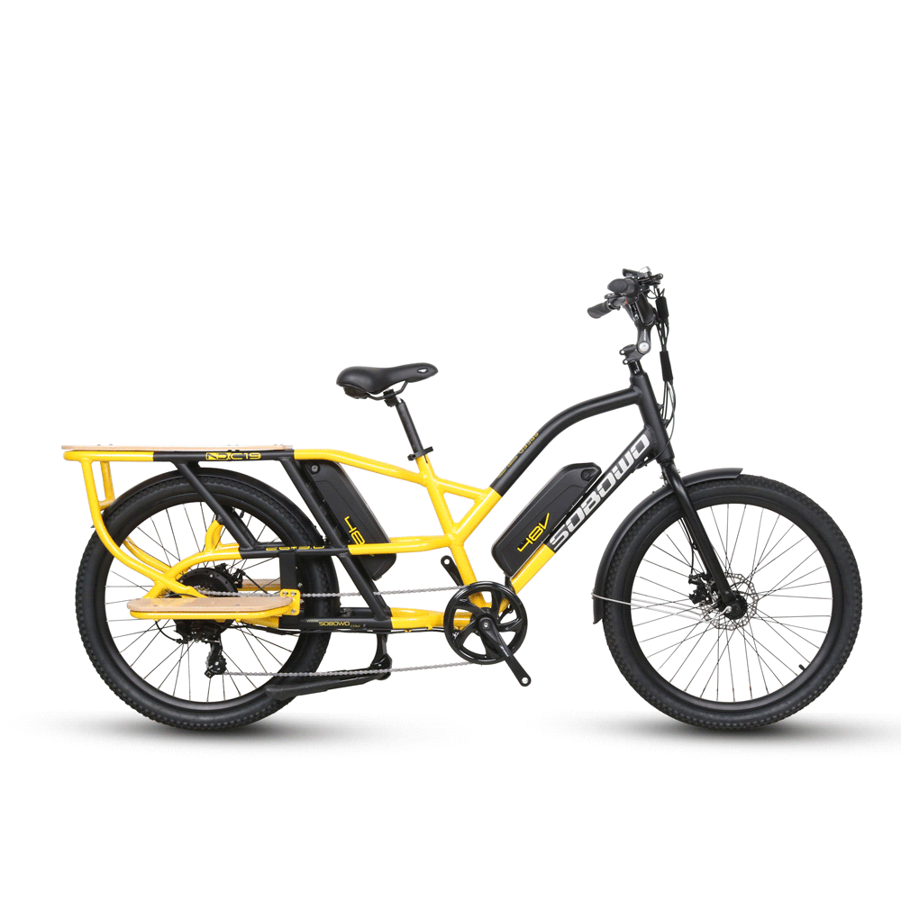 gif of sobowo cargo electric bike for sale