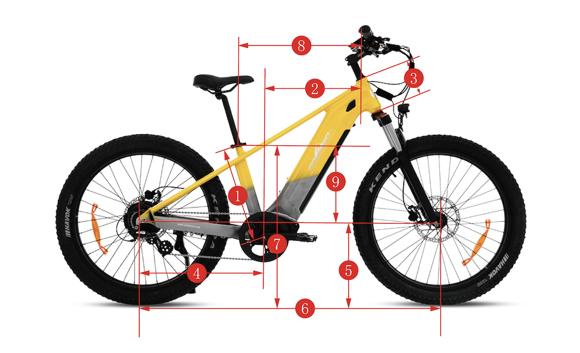 W03 electric bike sizing