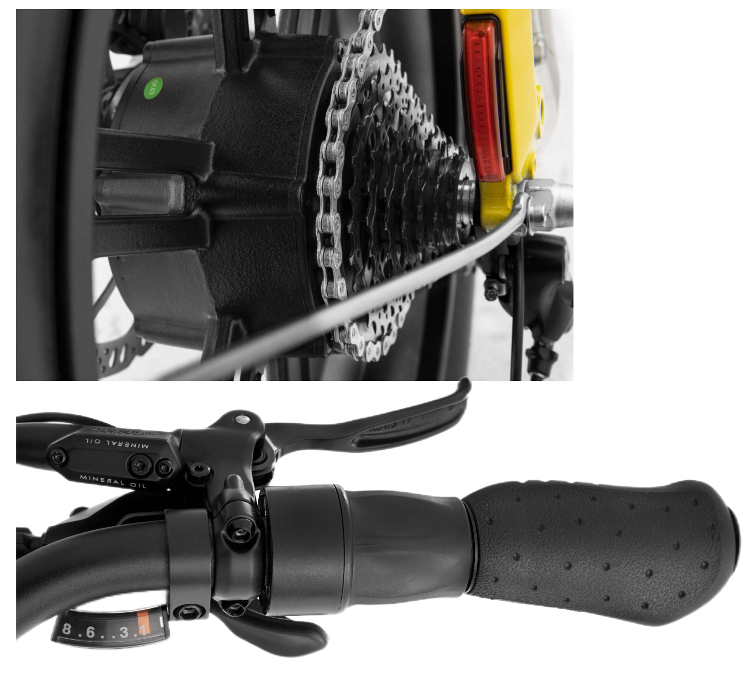 shimano 8 speed gears for W15 electric bike