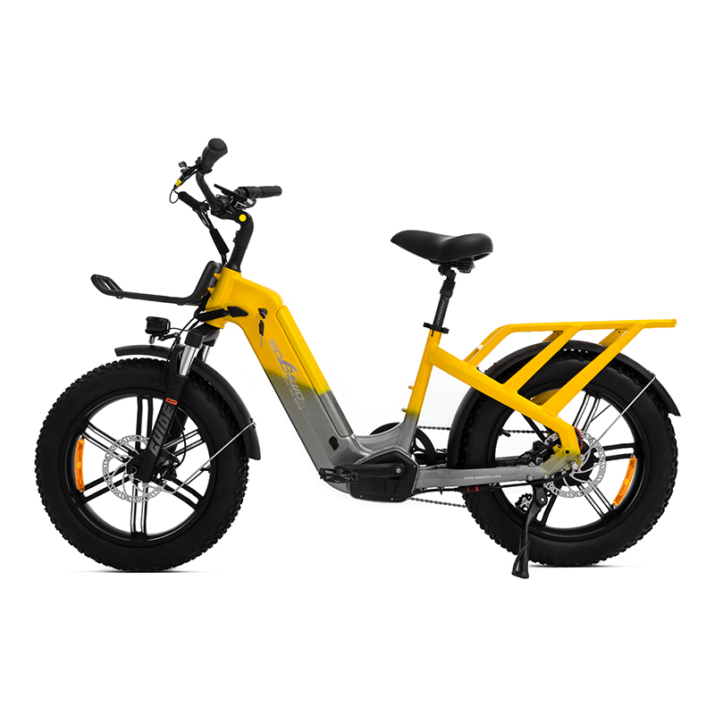 15" Frame Size Step Thru 750W Compact Electric Fat Bike for Small Riders W15 - Sobowo
