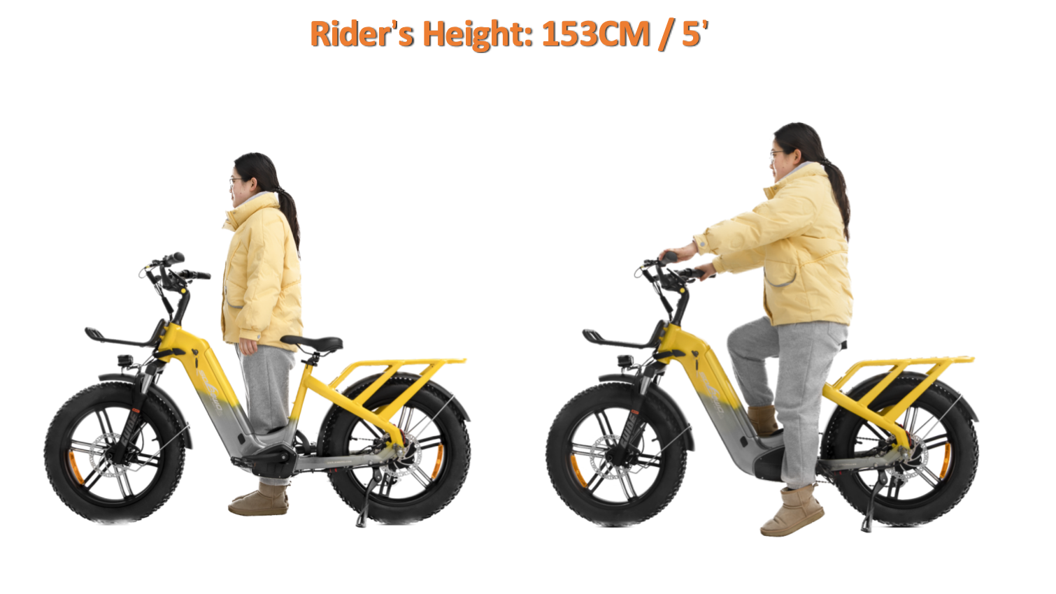 sobowo electric bike W15 rode by ciel