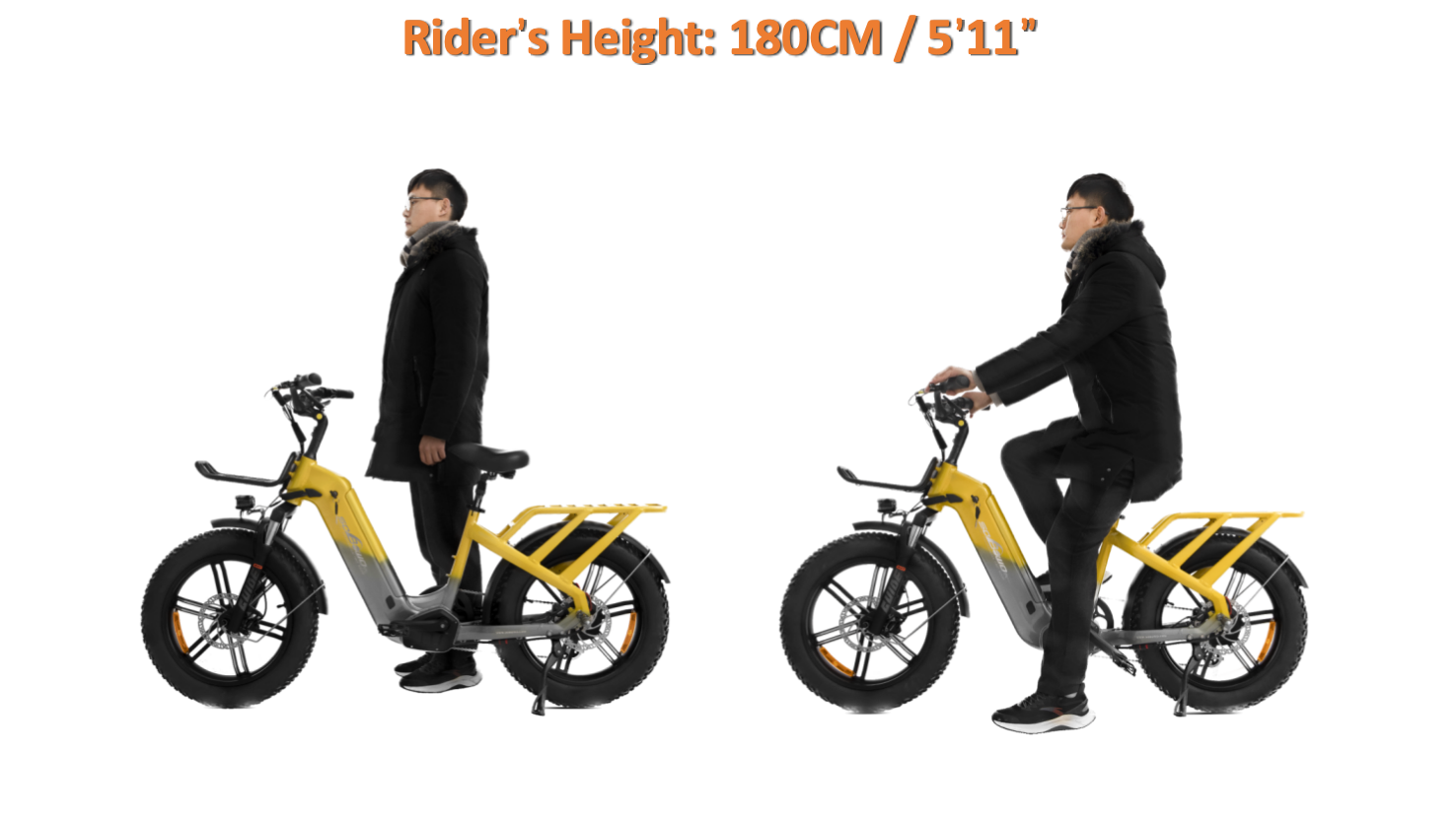 sobowo electric bike W15 rode by ren