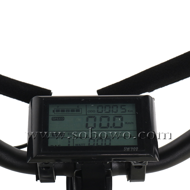 sobowo fat electric tricycle display