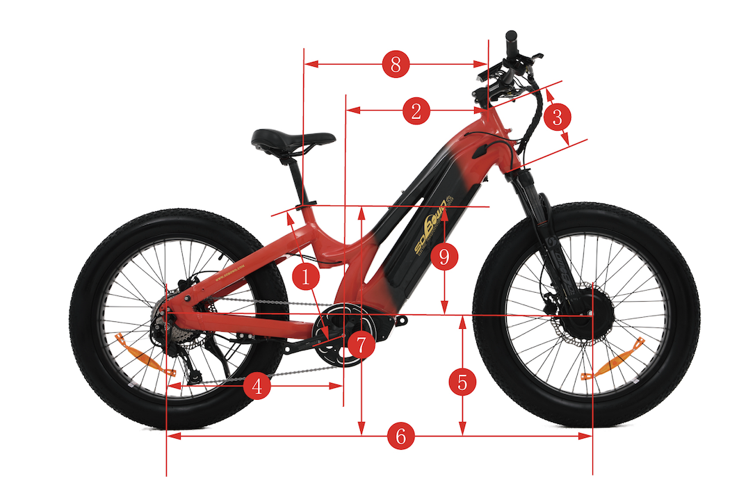 twintread ebike sizing